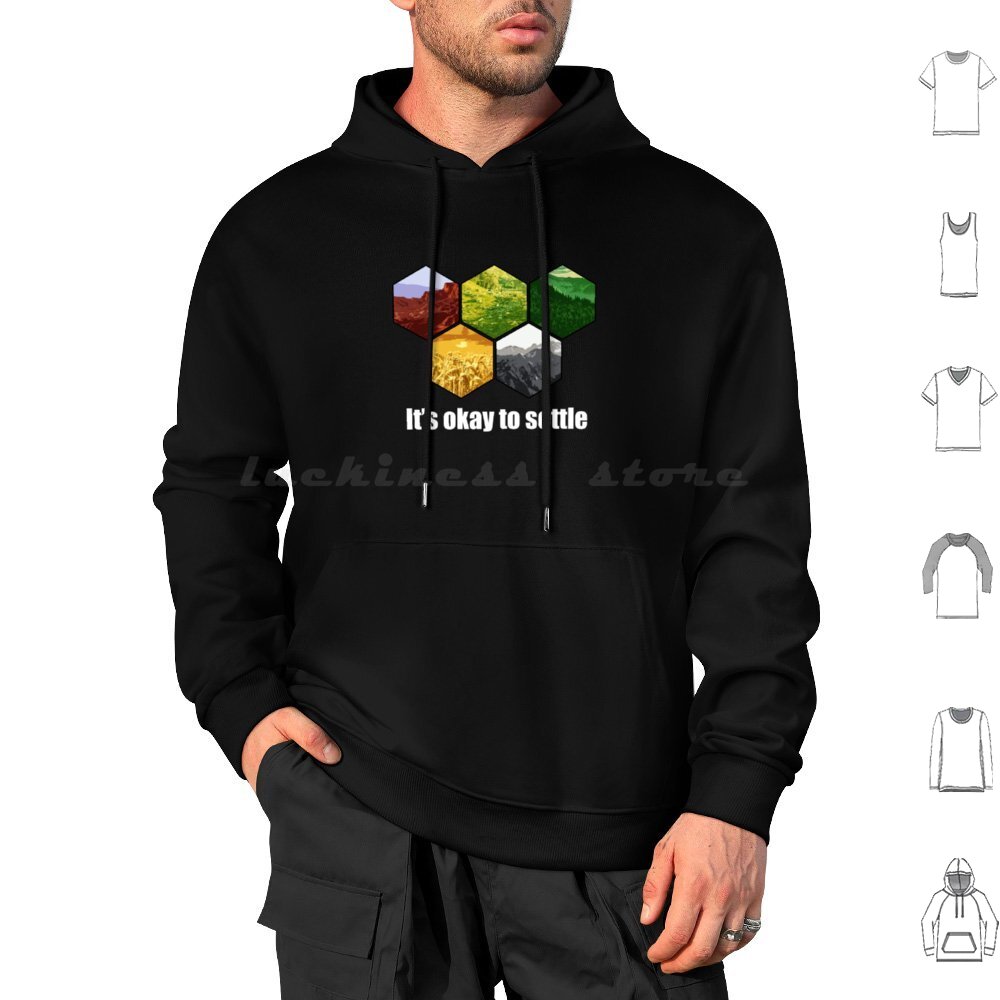 Hoodie katun lengan panjang _  - Board Game Catan ulasan dan harga