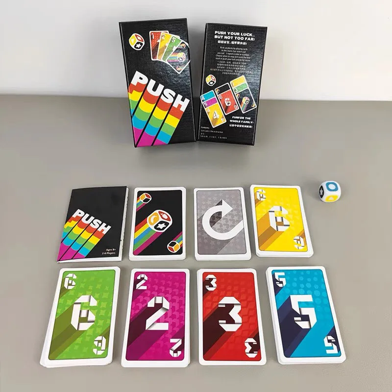Permainan Kartu Dorong untuk D - Strategy Board Game ulasan dan harga